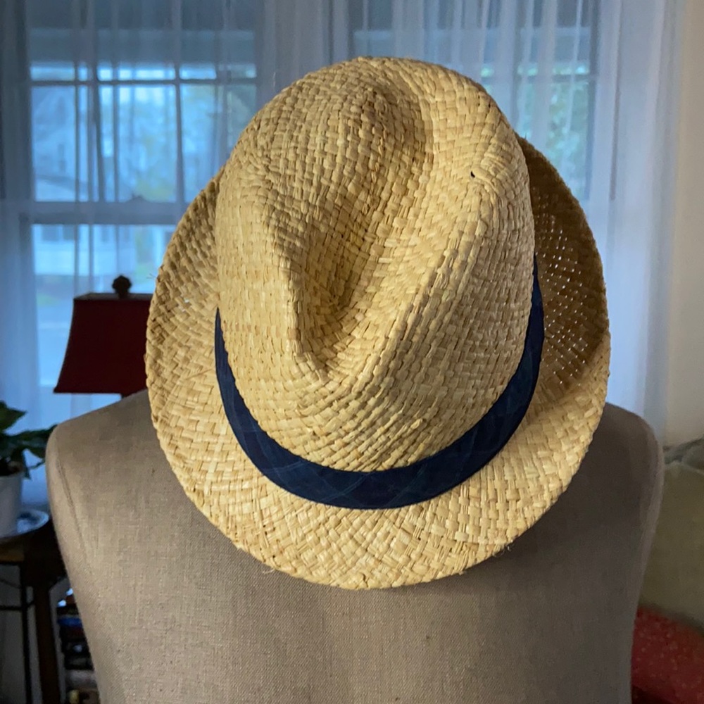 Straw fedora